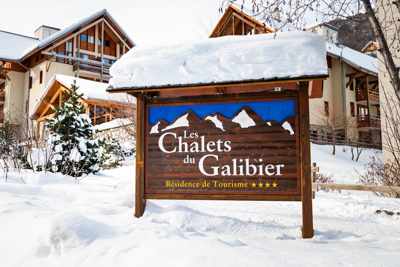 Travelski Home Select - Residence Les Chalets Du Galibier Valloire Bagian luar foto